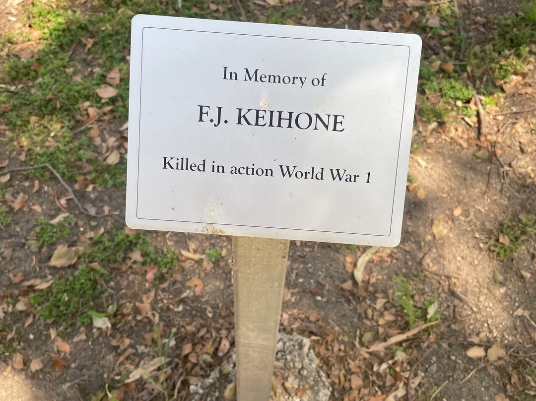 Anzac Grove War Memorial-刚达盖必去景点