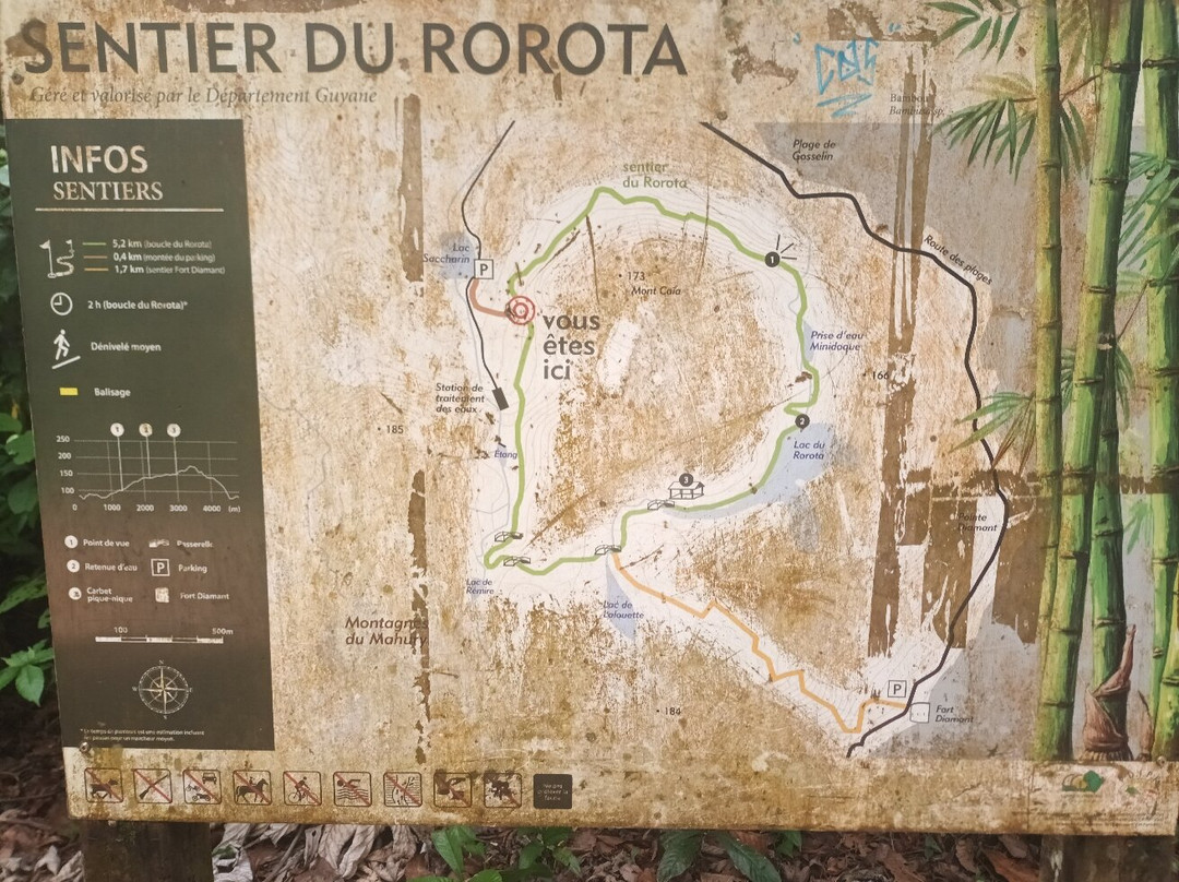 Sentier du Rorota-Remire-Montjoly必去景点