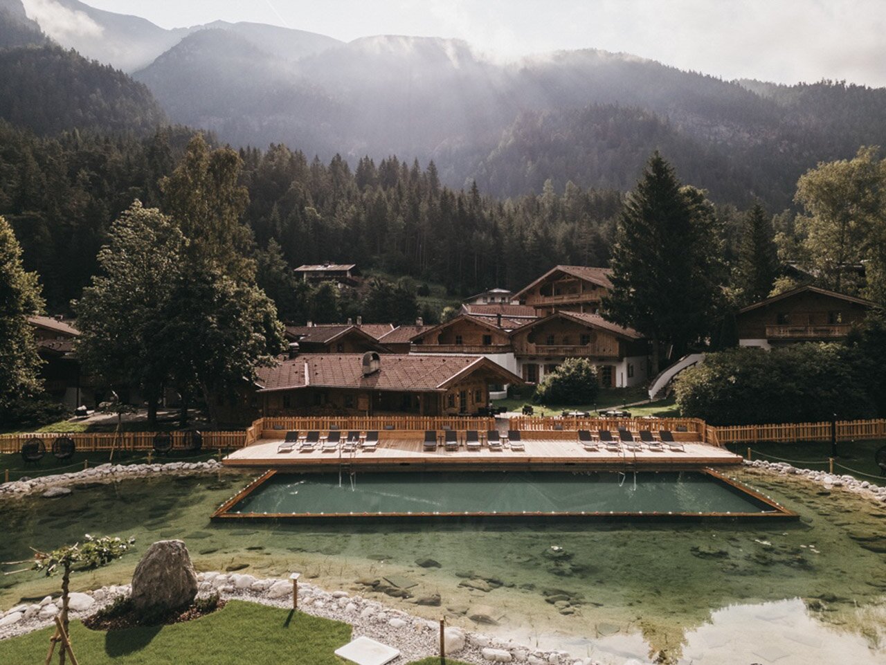 Vaya Achensee-泳池