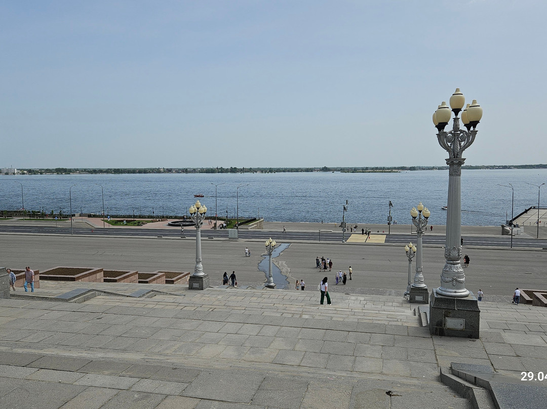 Central embankment of Volgograd景点图片