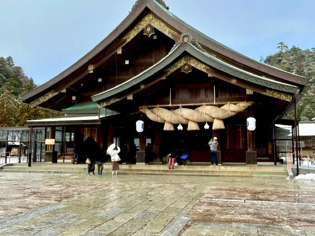 Izumo Taisha Shrine Haiden-出云市必去景点