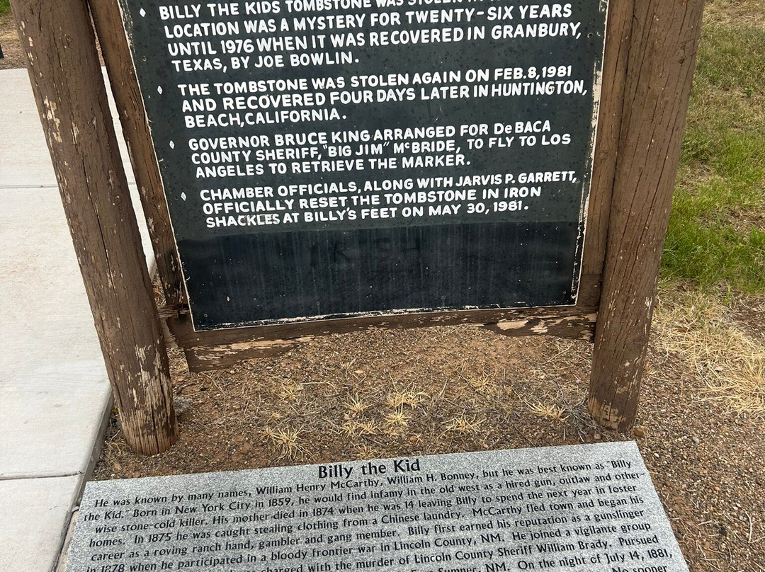Billy the Kid’s Grave-Fort Sumner必去景点