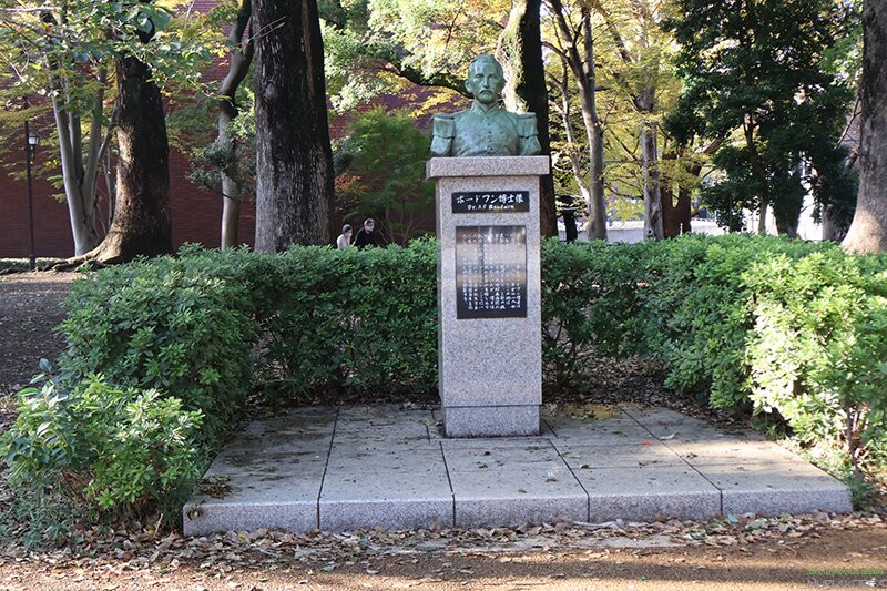 Dr. AF Bauduin Statue-Uenokoen必去景点