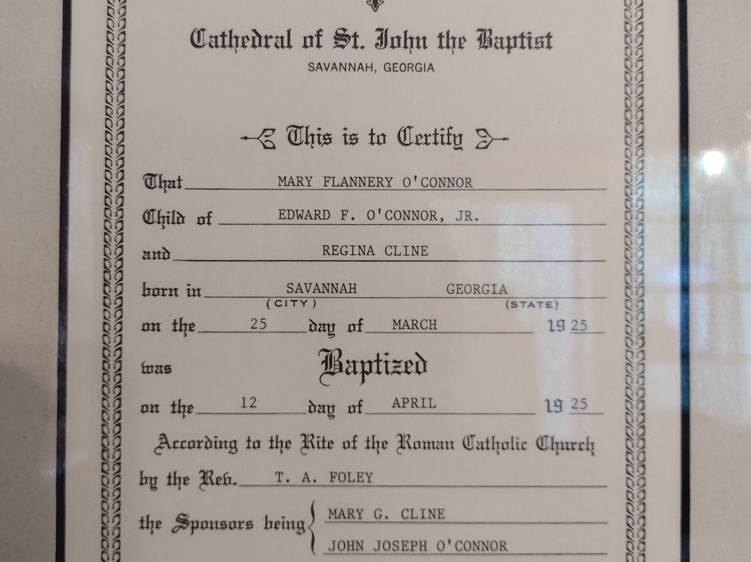 Flannery O'Connor Childhood Home Museum-萨凡纳必去景点