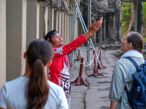 Angkor Wat Tuktuk Driver By Kakada-暹粒必去景点