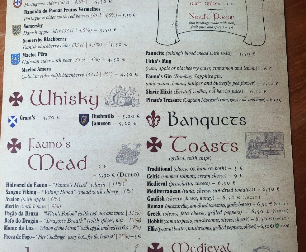 Pub Medieval Casa do Fauno-辛特拉必去景点