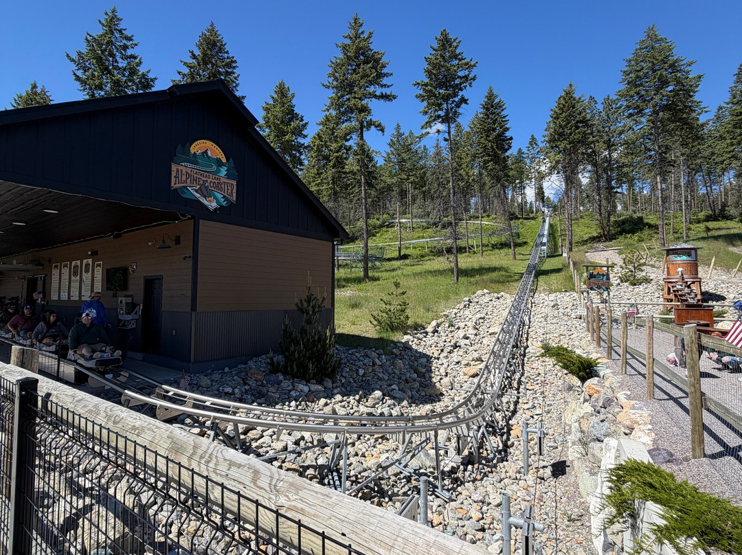 Flathead Lake Alpine Coaster-Lakeside必去景点