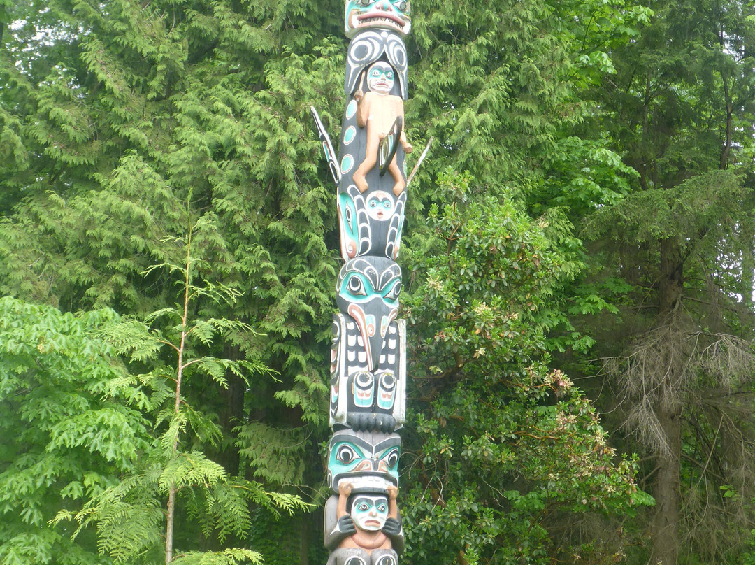 Brockton Point Totem Pole-温哥华必去景点