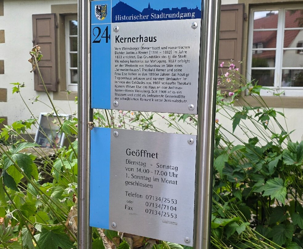 Justinus Kerner Haus-Weinsberg必去景点