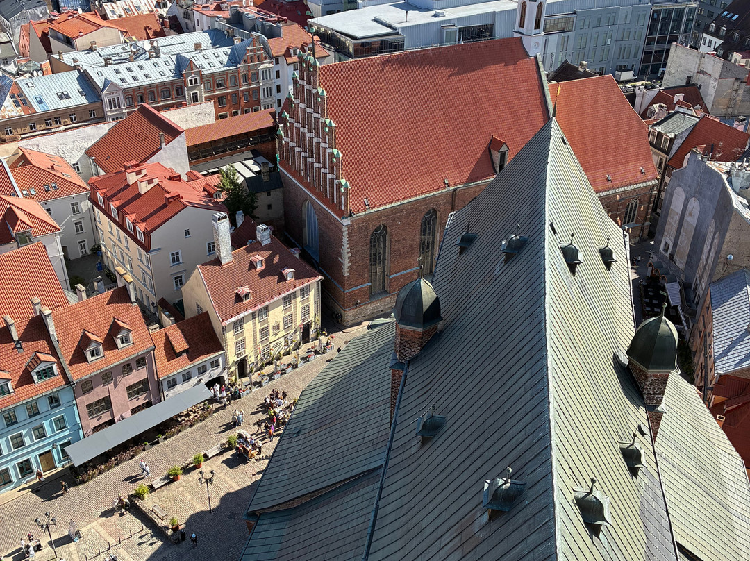 View of Riga from St Peter's Church Tower-里加必去景点