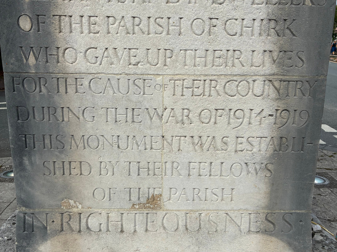 Chirk War Memorial-Chirk必去景点