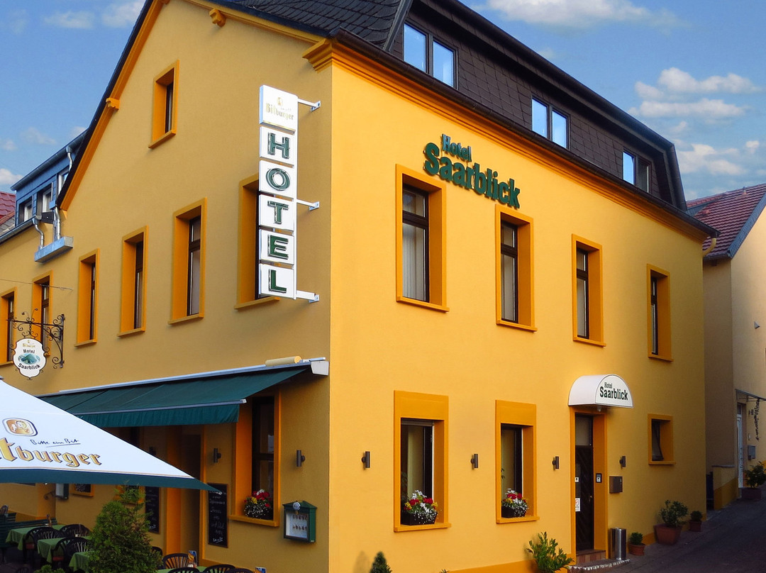 梅特拉赫酒店住宿-Hotel-Restaurant Saarblick