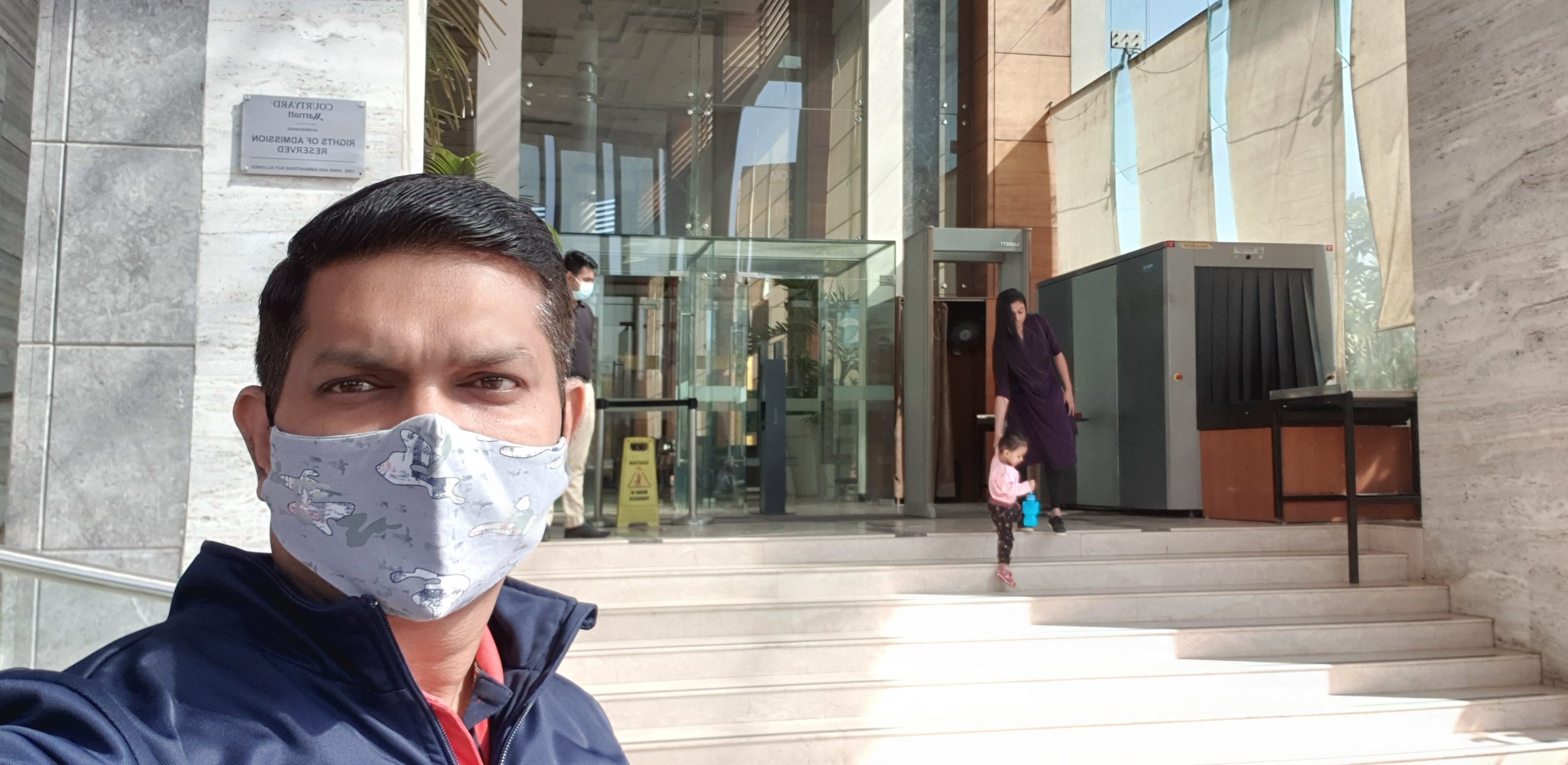 阿墨达巴德万豪度假酒店-浴室