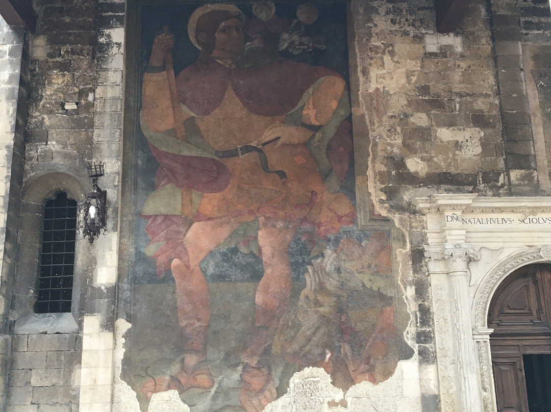 Cattedrale di Santa Maria Maggiore - Affresco di San Cristoforo景点图片