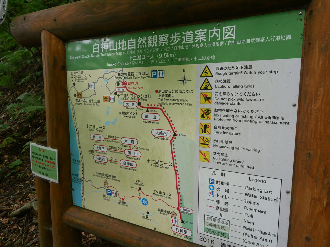 白神山地-东北部必去景点