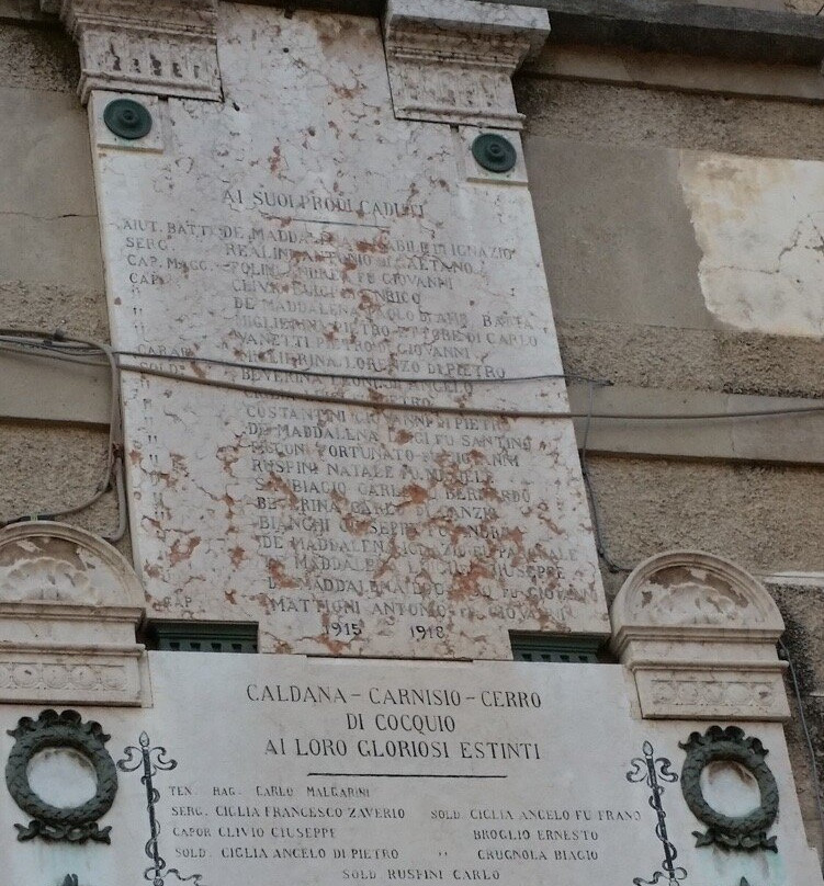Monumento ai Caduti di Trevisago景点图片