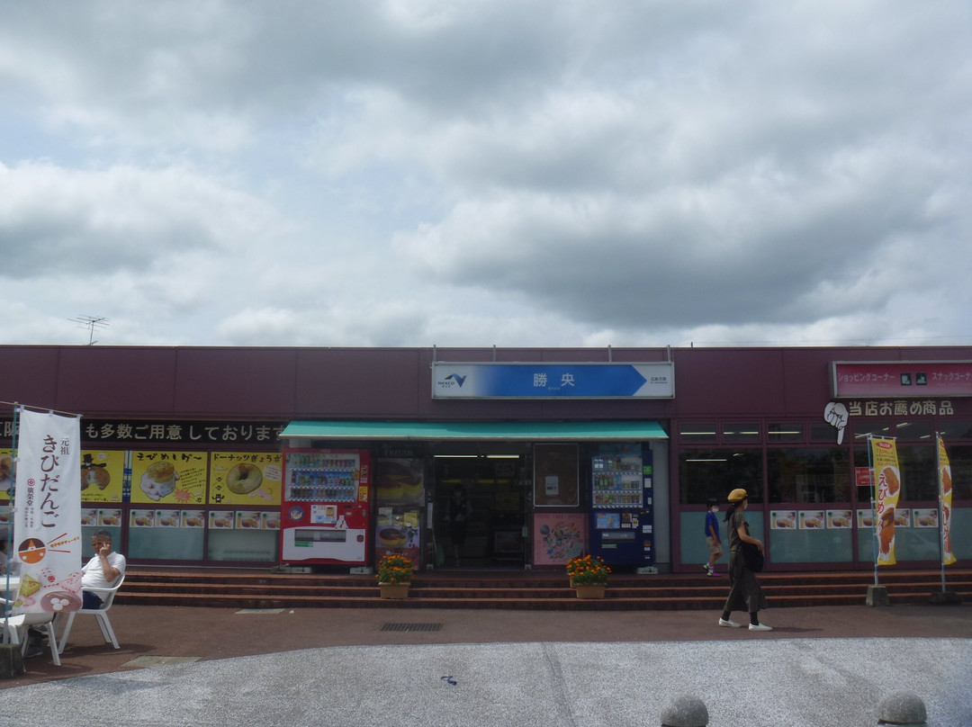 Shoo Service Area Outbound on Chugoku Expressway-胜央町必去景点