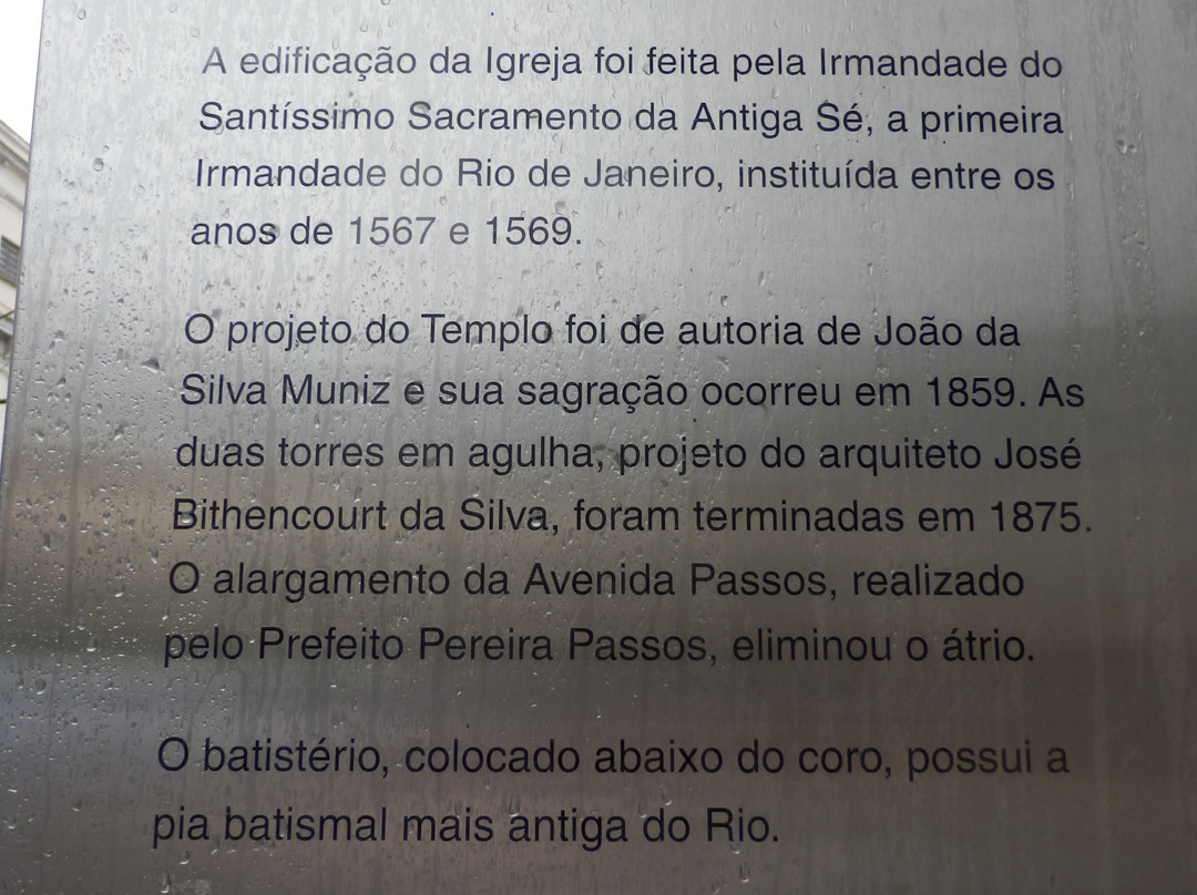 Santíssimo Sacramento da Sé Church-里约热内卢必去景点