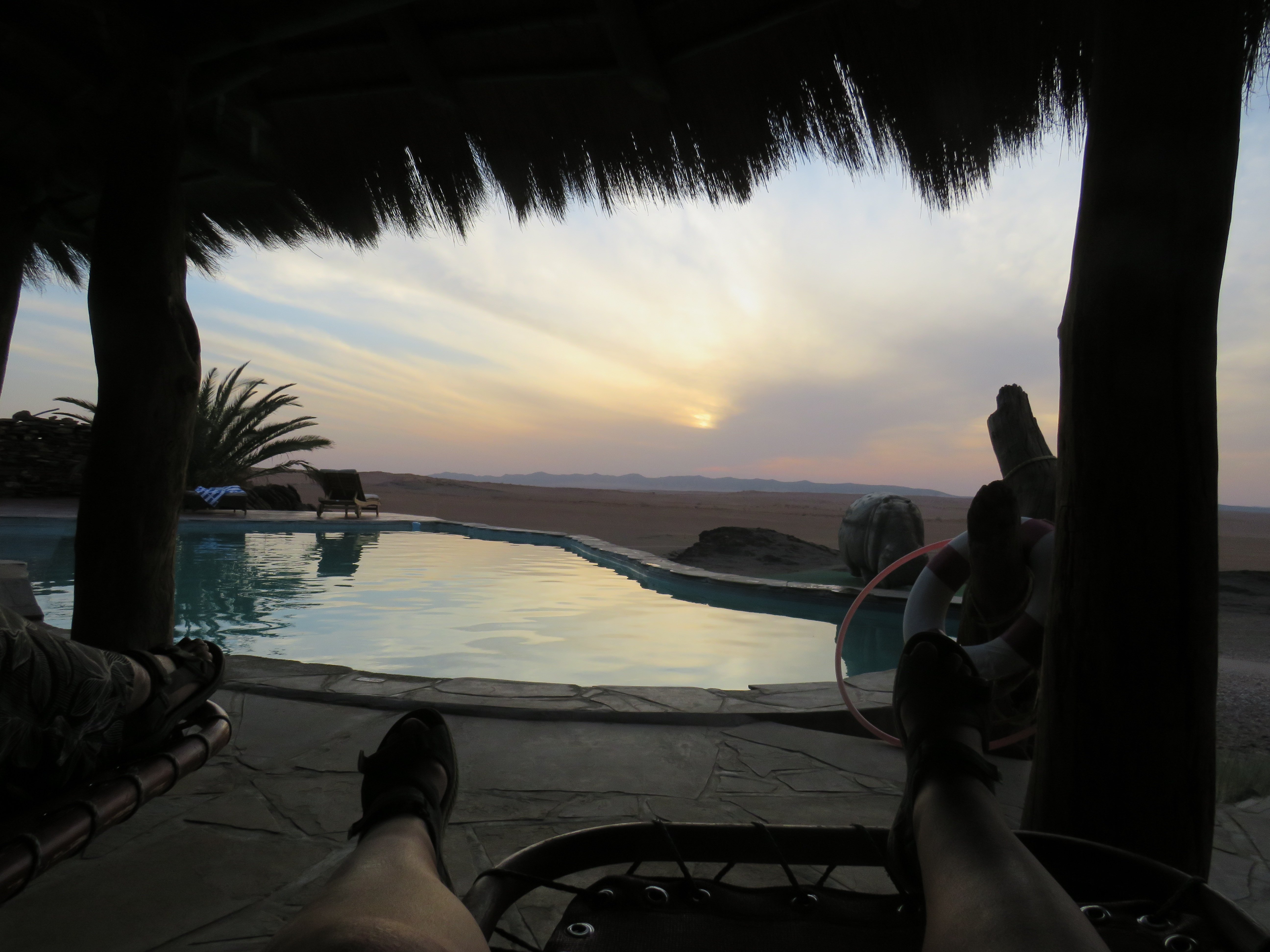 Rostock Ritz Desert Lodge-泳池