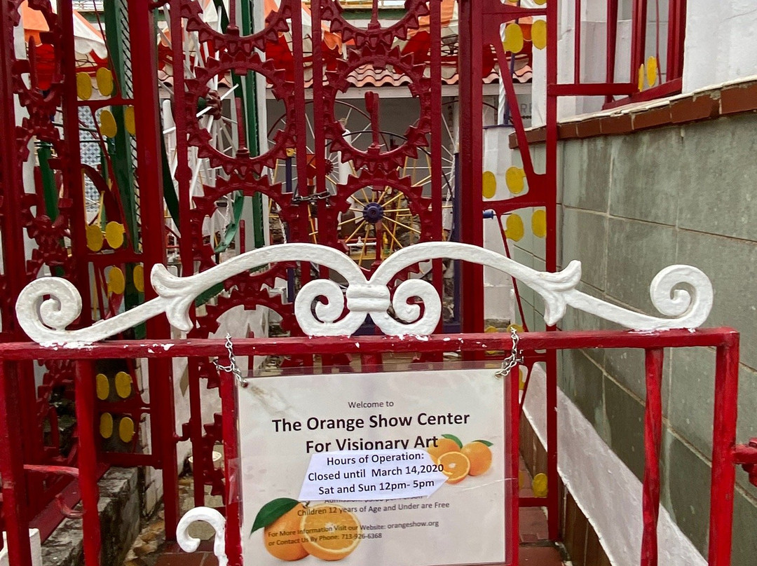 The Orange Show Center for Visionary Art-休斯顿必去景点