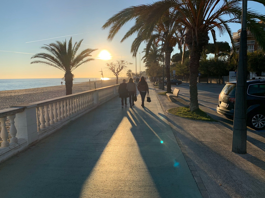 Platja dels Tres Micos-Caldes d'Estrac必去景点