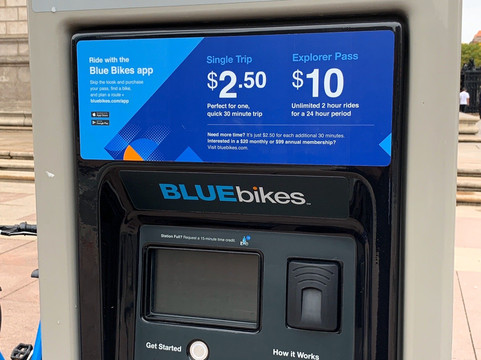 Hubway Bike Rental-波士顿必去景点