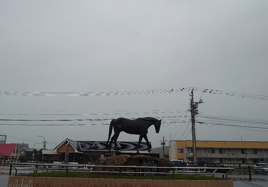 Haiseikogo Memorial statue-新冠町必去景点
