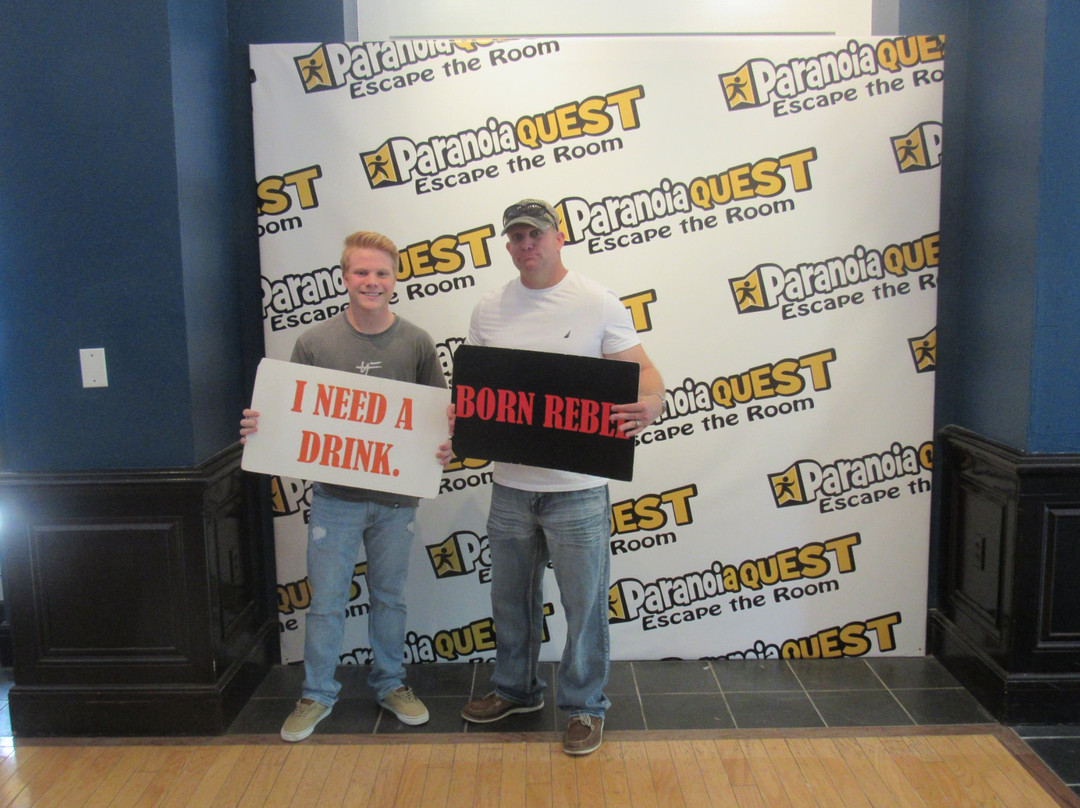 比福德旅游景点-Paranoia Quest Escape the room