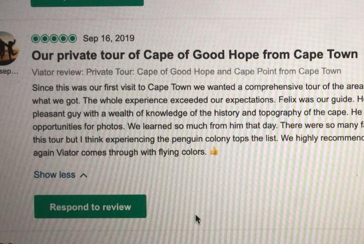 Batende Safari and Tours-开普敦中心区必去景点