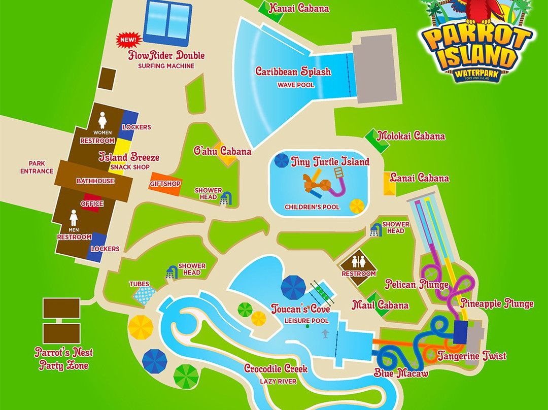 Parrot Island Waterpark景点图片
