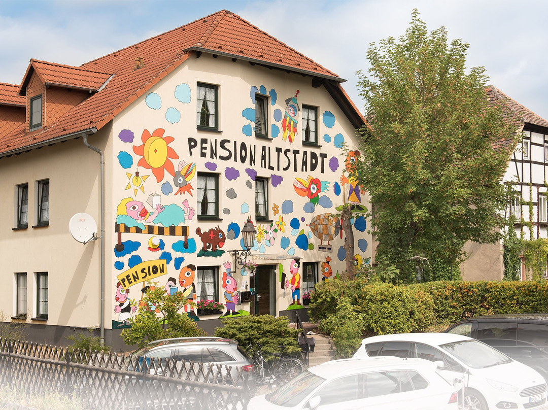 Borna酒店住宿-Pension Altstadt