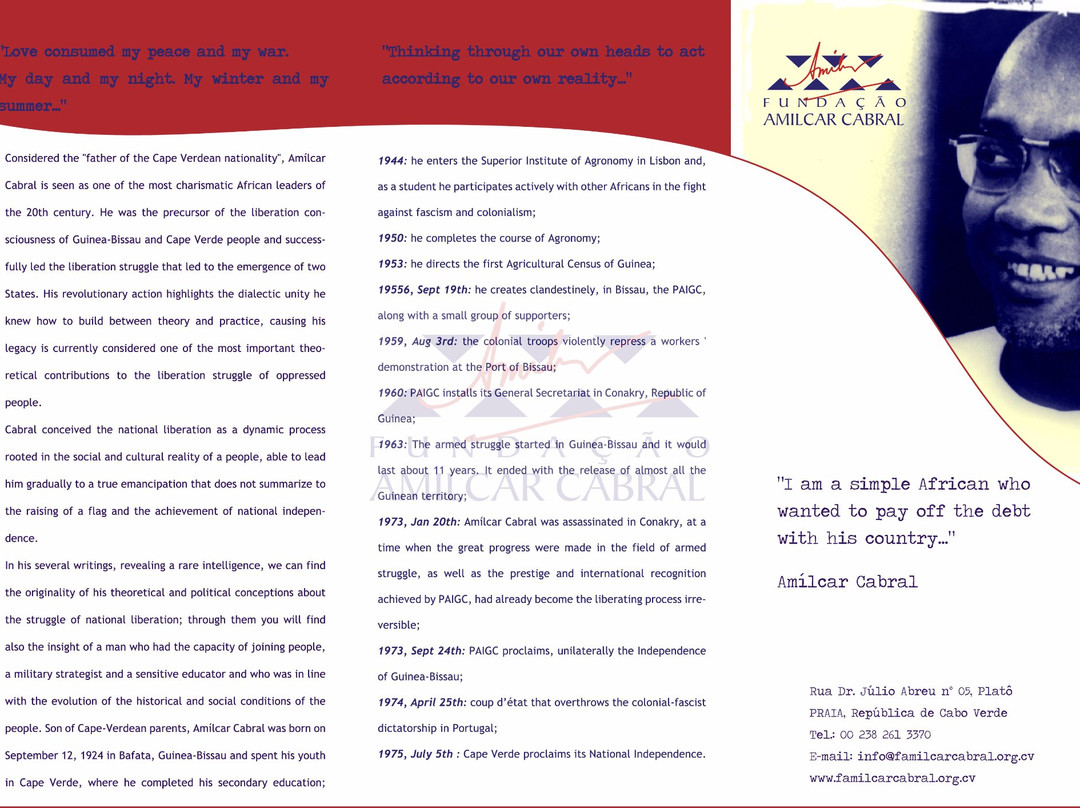 Sala-Museu Amilcar Cabral-培亚必去景点