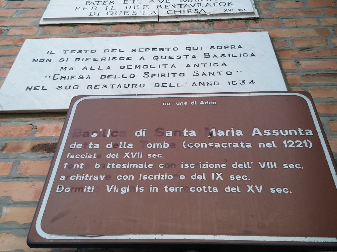 Chiesa di Santa Maria Assunta detta della Tomba-Adria必去景点