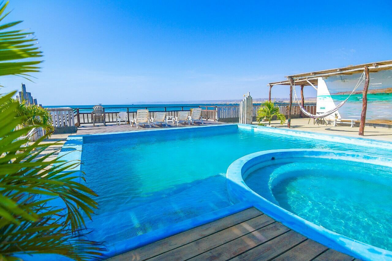 Hotel Aloha Lobitos-浴室