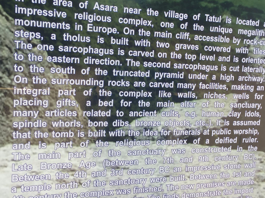 Thracian sanctuary-Tatul必去景点