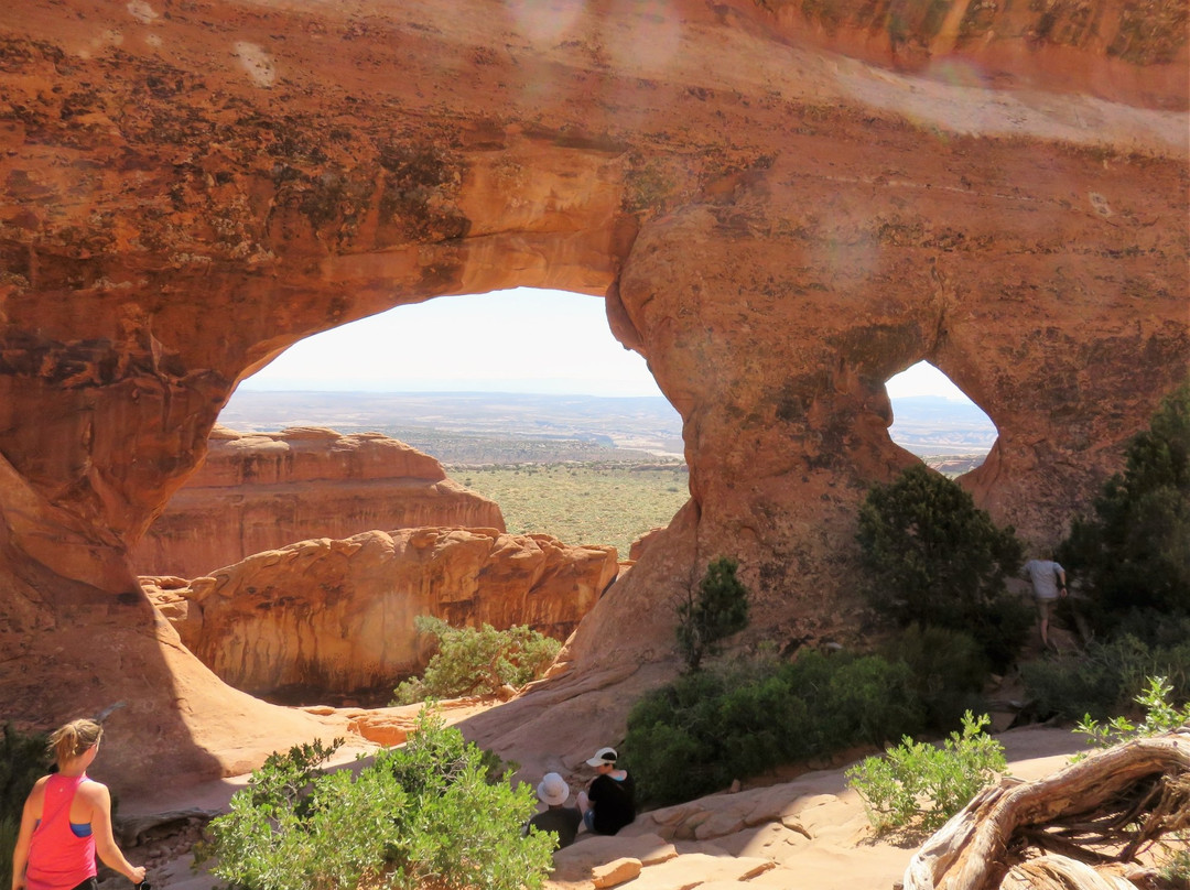 Partition Arch-拱门国家公园必去景点