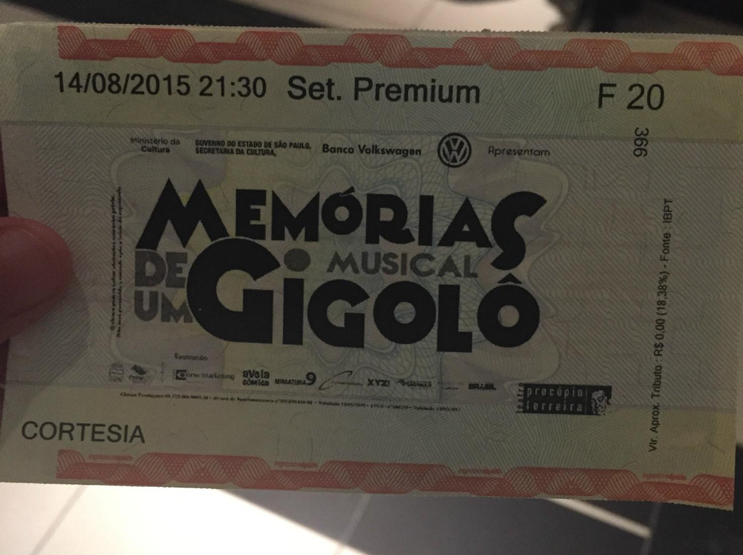 Procopio Ferreira Theater-Tatui必去景点