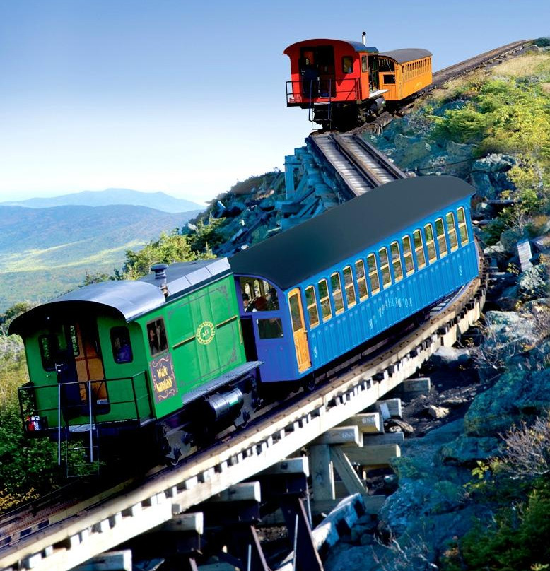华盛顿山登山小火车-布雷顿森林必去景点