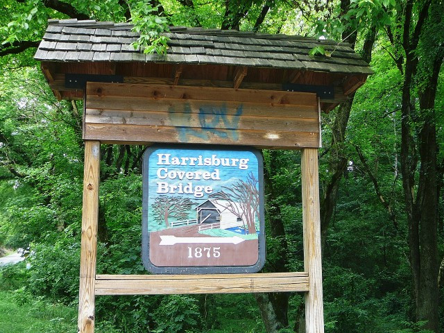 Harrisburg Covered Bridge-塞维尔维尔必去景点