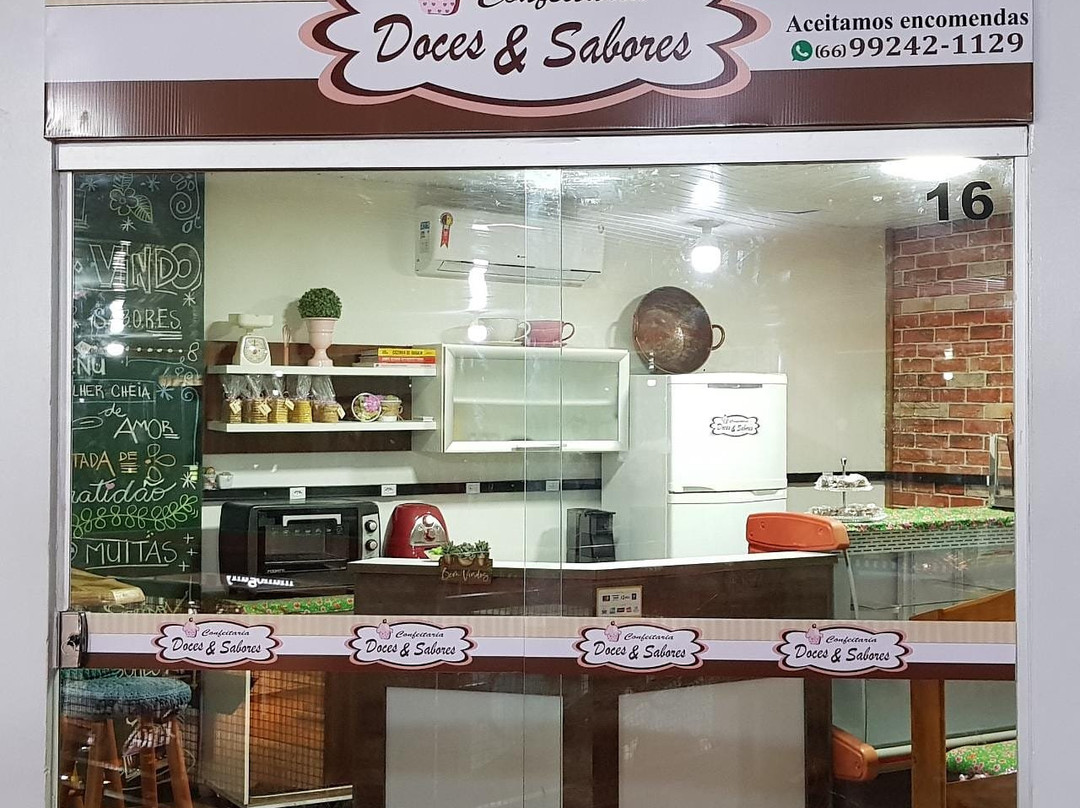 Alta Floresta餐馆和美食-Confeitaria Doces & Sabores