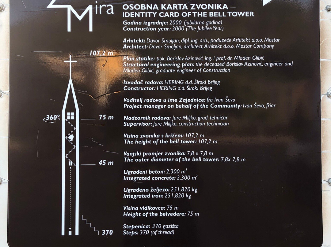 Mostar Peace Bell Tower景点图片