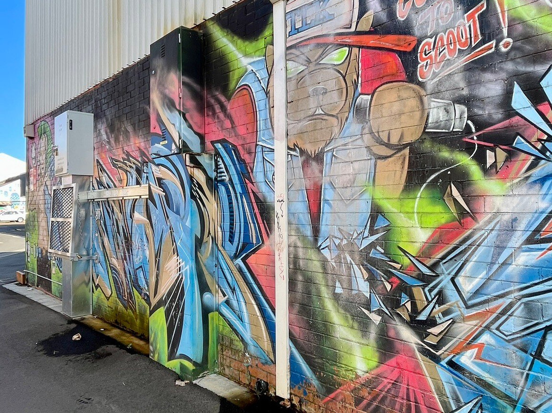 Laneway Street Art-利斯莫尔必去景点