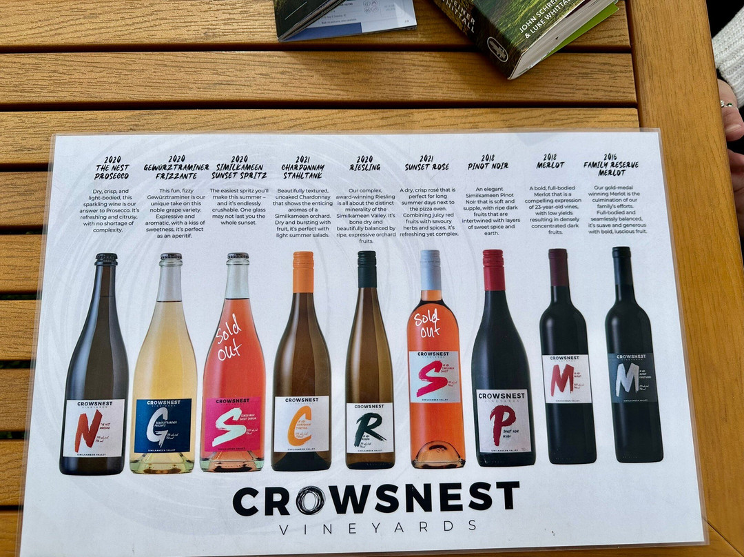 Crowsnest Vineyards-Cawston必去景点