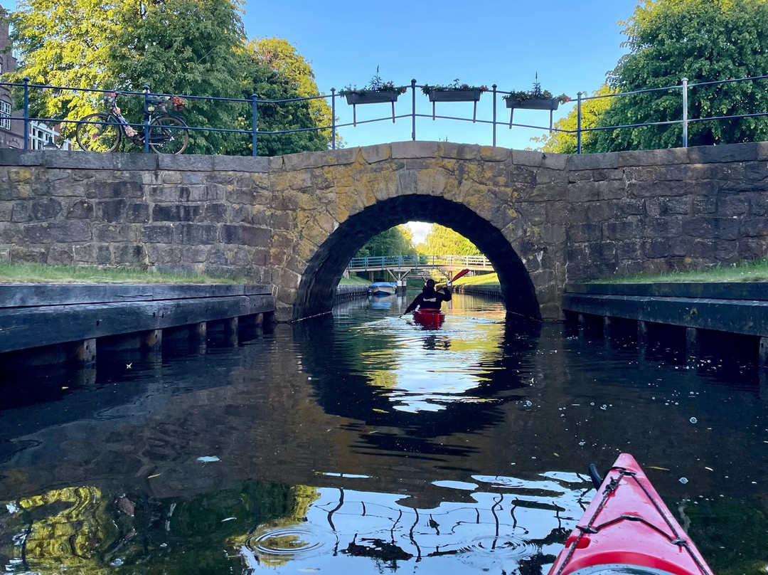 KAYAKOMAT Friedrichstadt, Blaue Brücke