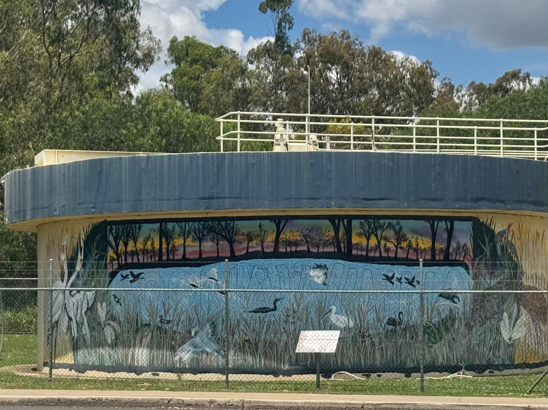 Goondiwindi Water Tank Art-Goondiwindi必去景点