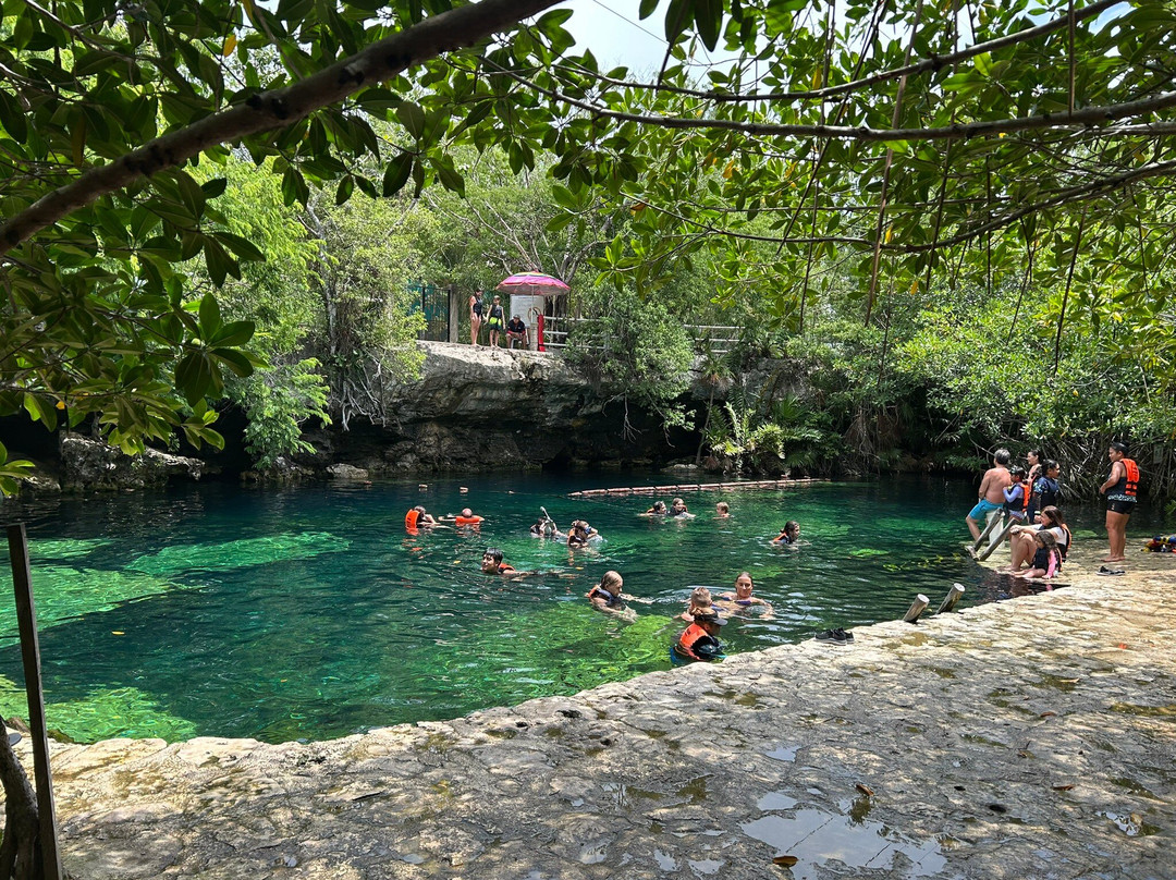 Cenote Cristalino-普拉亚德尔卡曼必去景点