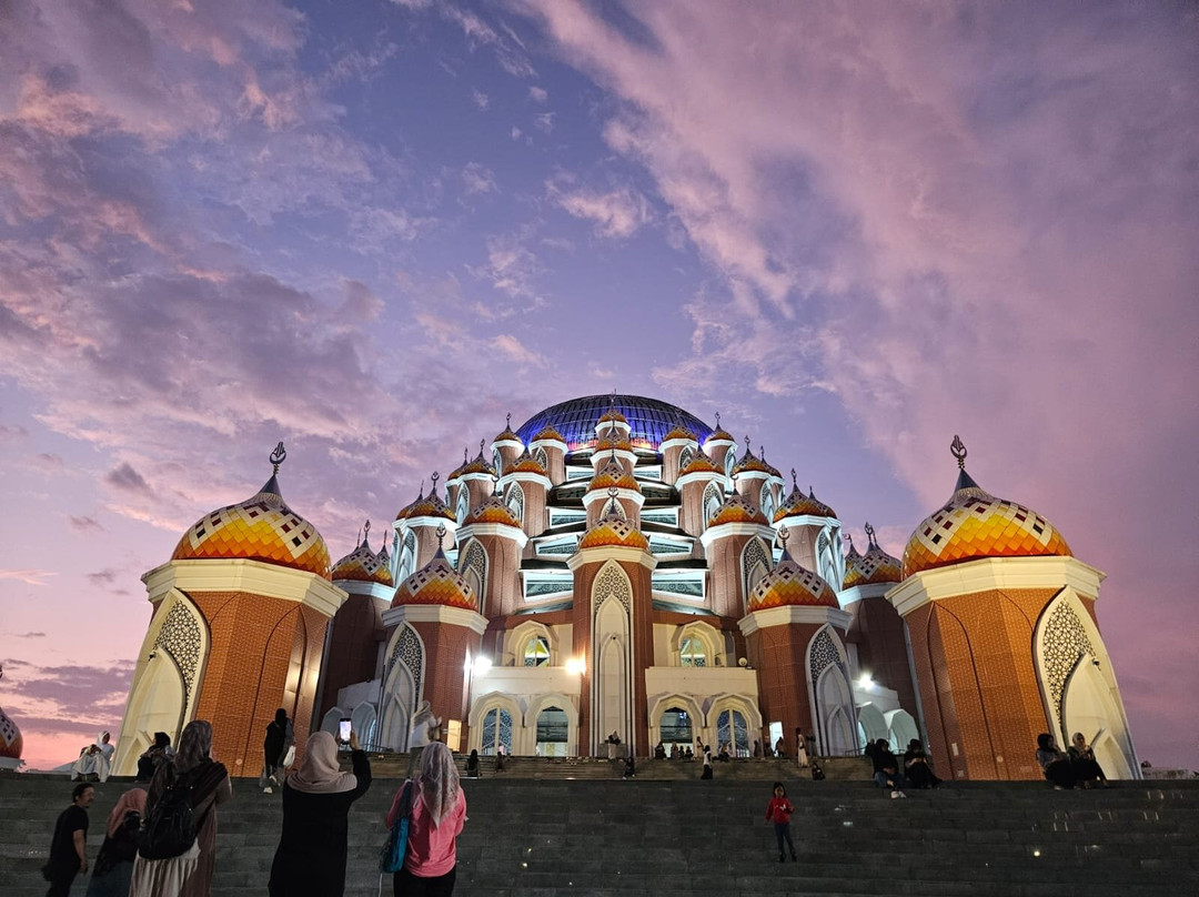 Makassar Mosque with 99 domes