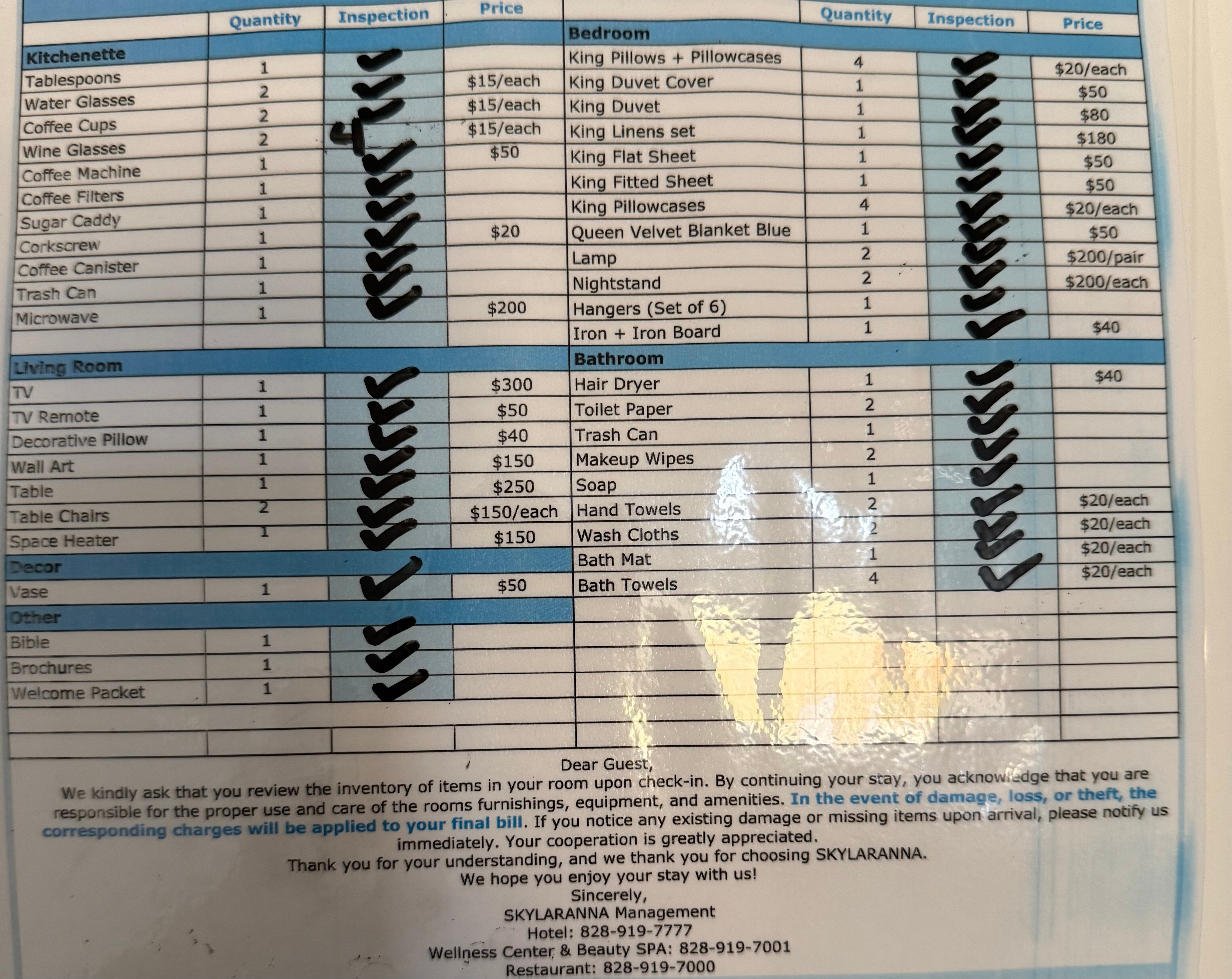 Skylaranna Resort & Spa-客卧