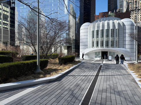 World Trade Center's Liberty Park-纽约市必去景点