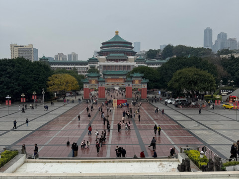 重庆人民广场-重庆市必去景点